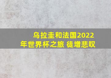 乌拉圭和法国2022年世界杯之旅 徒增悲叹